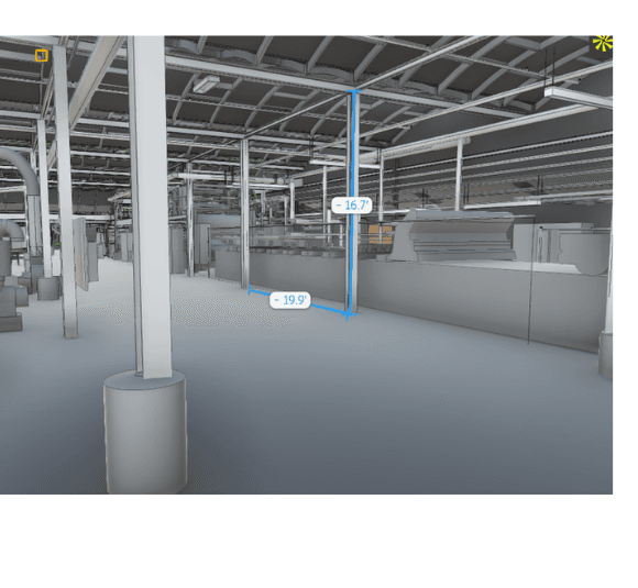 Measured 3D digital twin of your plant floor